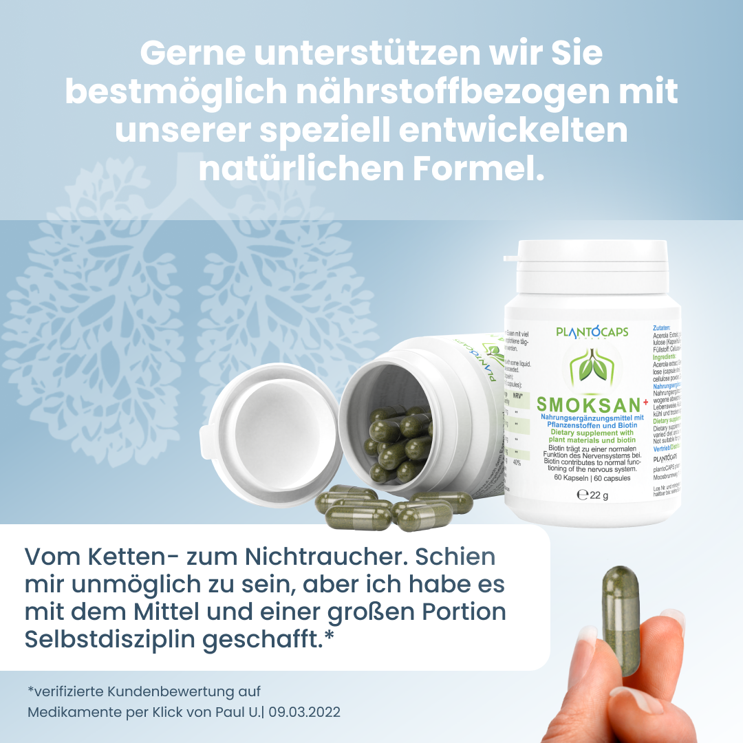 SMOKSAN+ Kapseln
