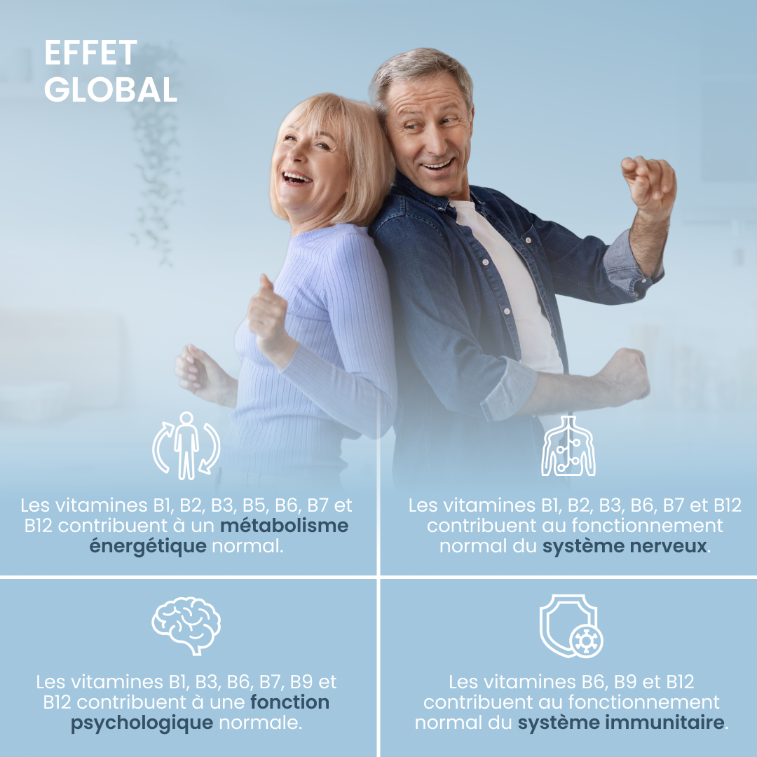 plantoCAPS ALL IN B-KOMPLEX Capsules 60 pcs - How It Works