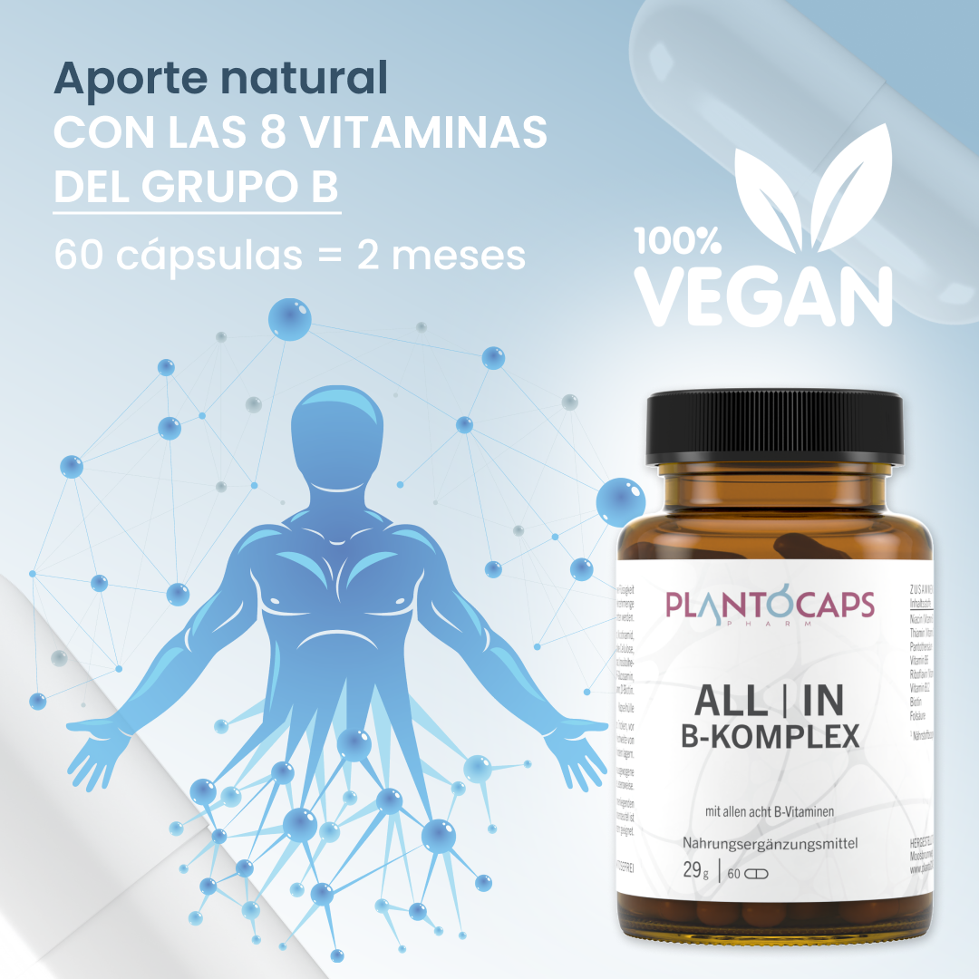 plantoCAPS ALL IN B-KOMPLEX Capsules 60 pcs - Product