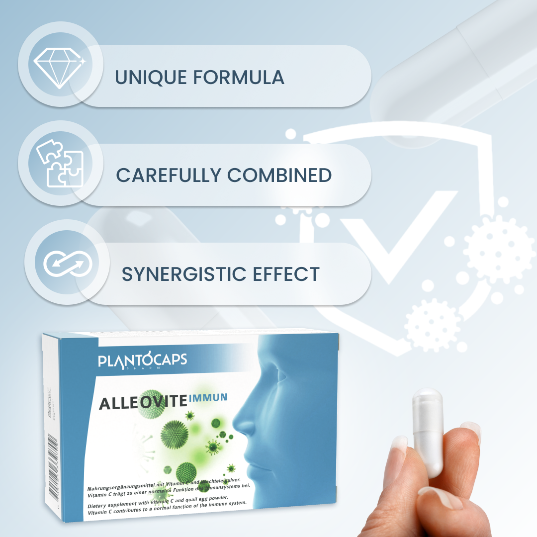 plantoCAPS ALLEOVITE IMMUN Capsules 60 pcs - Benefits