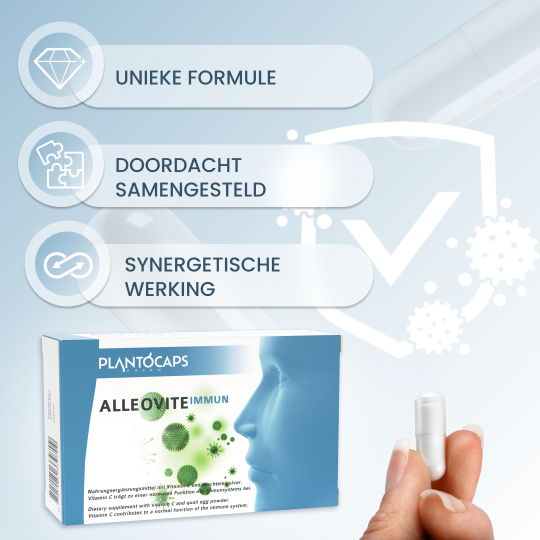 plantoCAPS ALLEOVITE IMMUN Capsules 60 pcs - Benefits