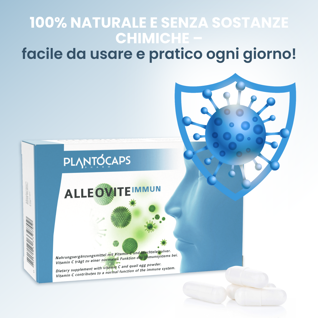 plantoCAPS ALLEOVITE IMMUN Capsules 60 pcs - Features