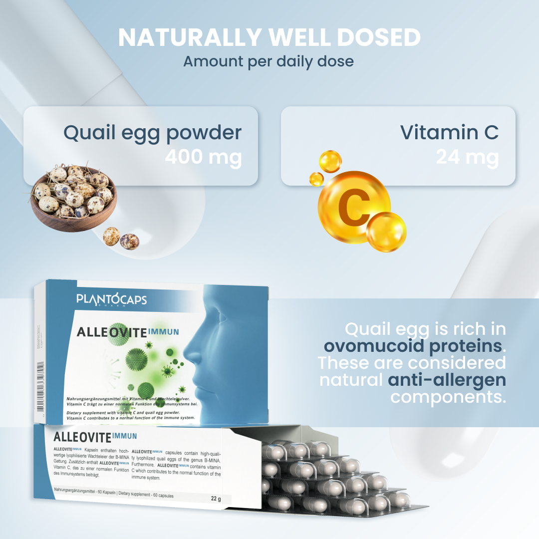 plantoCAPS ALLEOVITE IMMUN Capsules 60 pcs - Ingredients