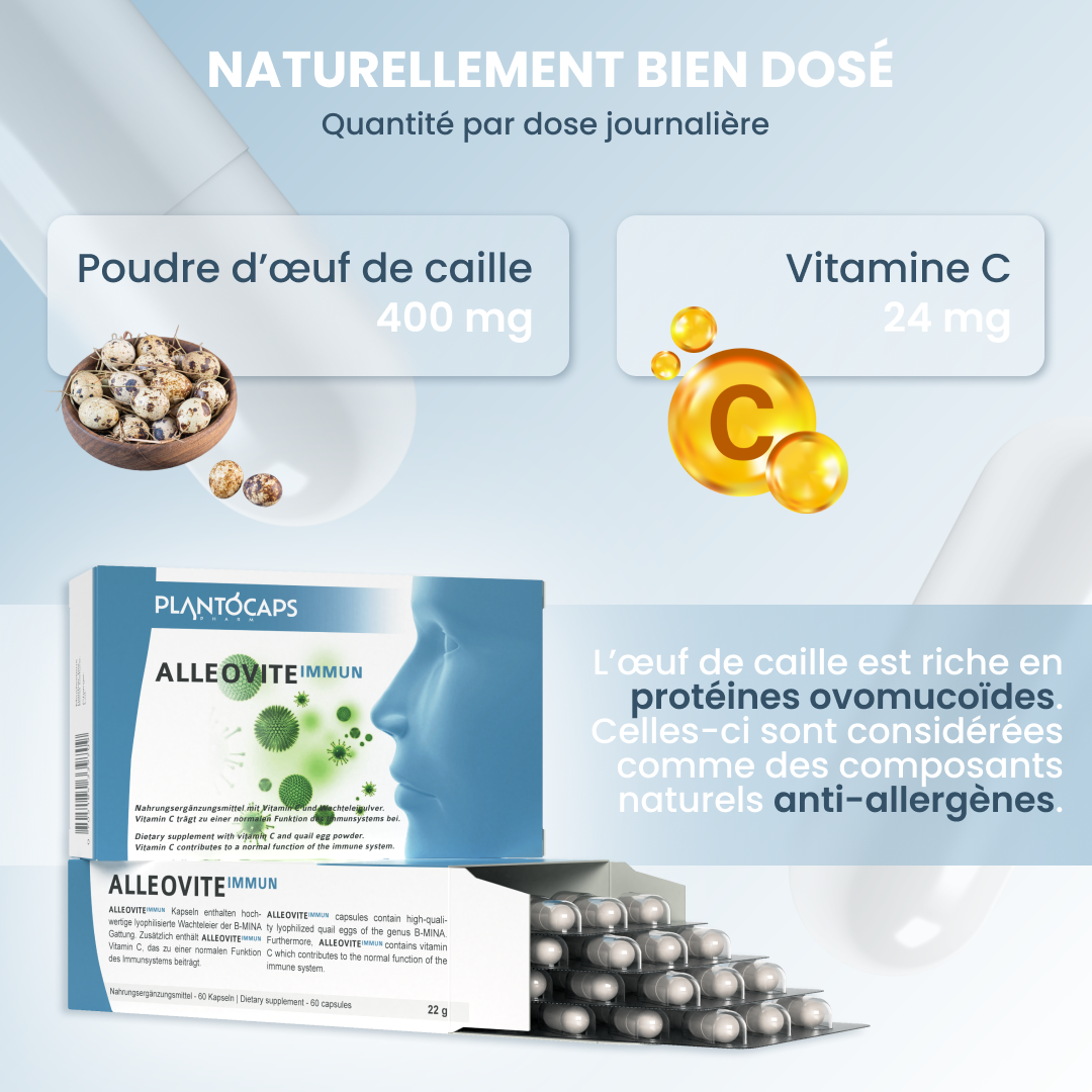 plantoCAPS ALLEOVITE IMMUN Capsules 60 pcs - Ingredients