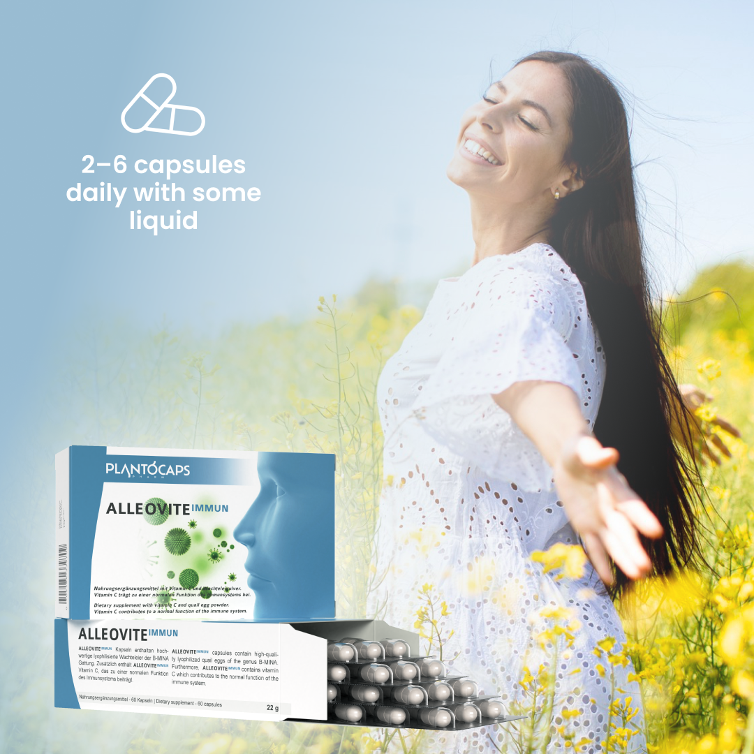 plantoCAPS ALLEOVITE IMMUN Capsules 60 pcs - Intake