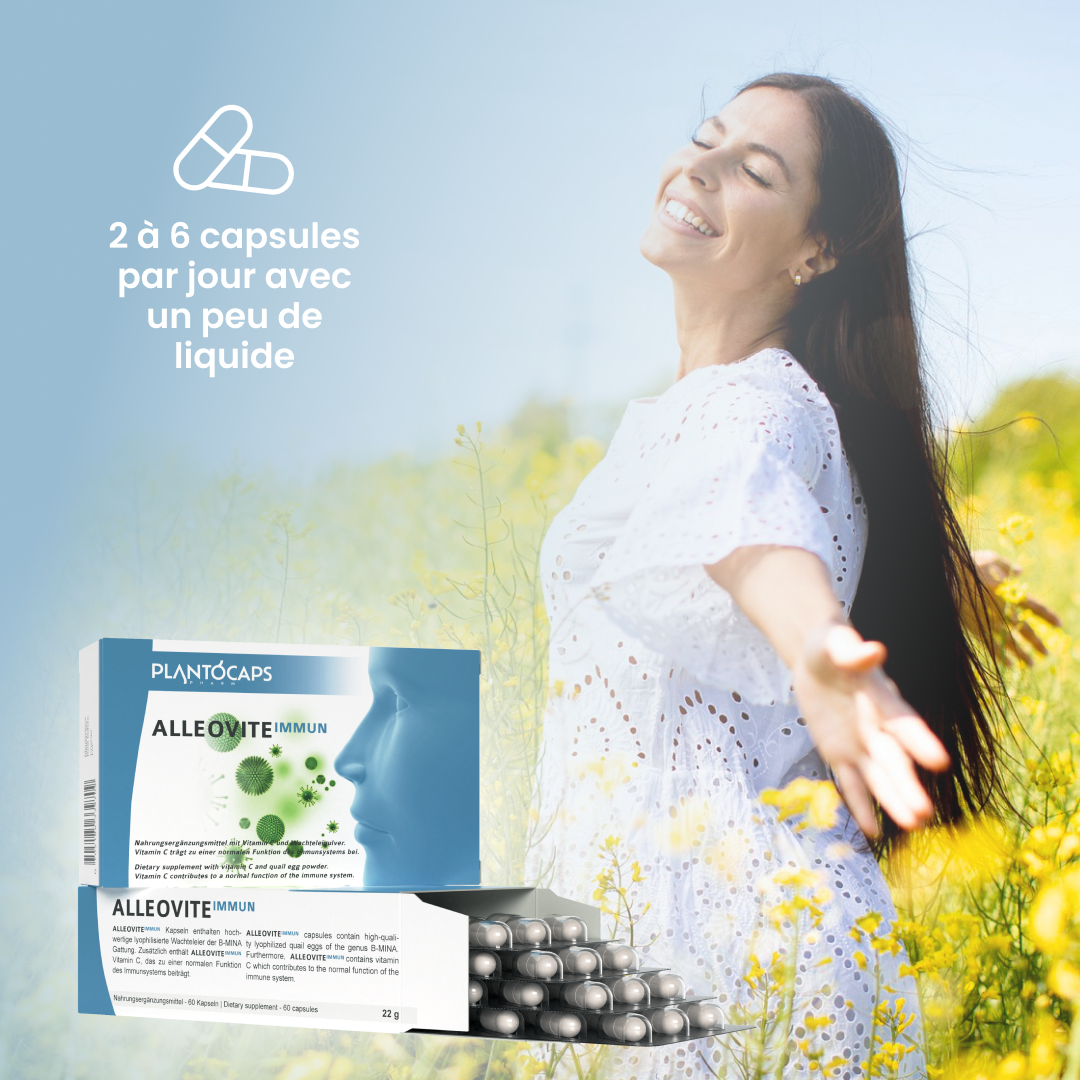 plantoCAPS ALLEOVITE IMMUN Capsules 60 pcs - Intake