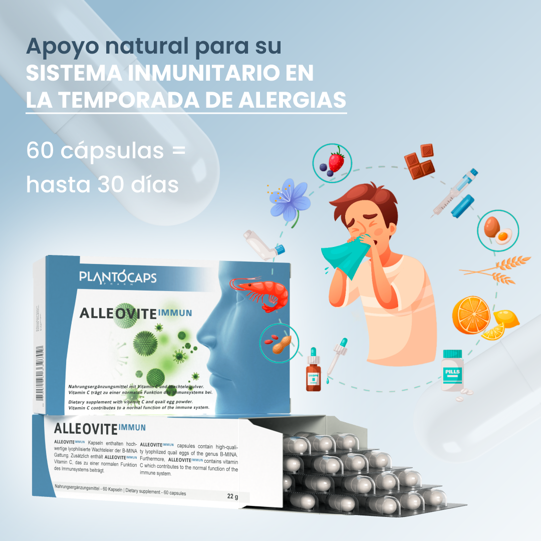 plantoCAPS ALLEOVITE IMMUN Capsules 60 pcs - Product