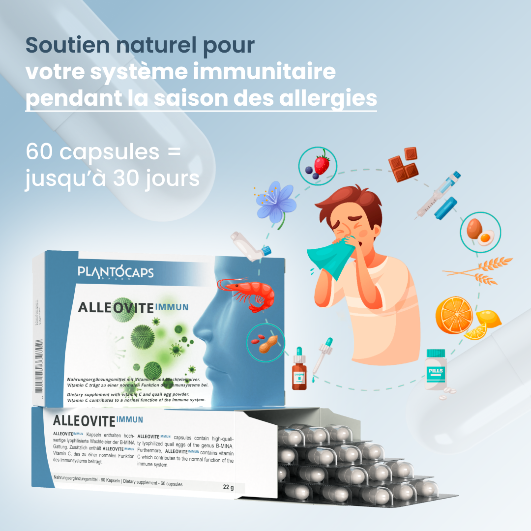 plantoCAPS ALLEOVITE IMMUN Capsules 60 pcs - Product