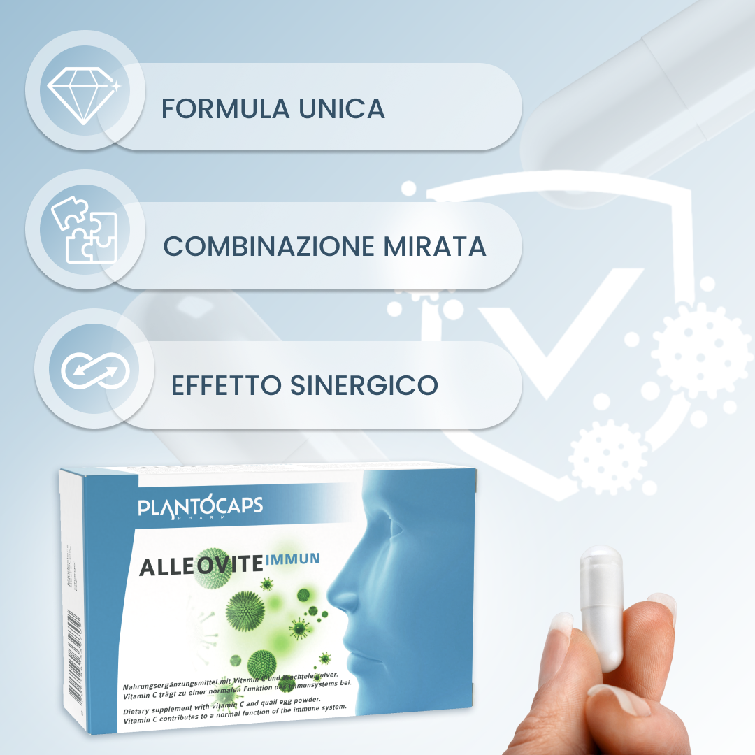 plantoCAPS ALLEOVITE IMMUN Capsules 60 pcs - Benefits