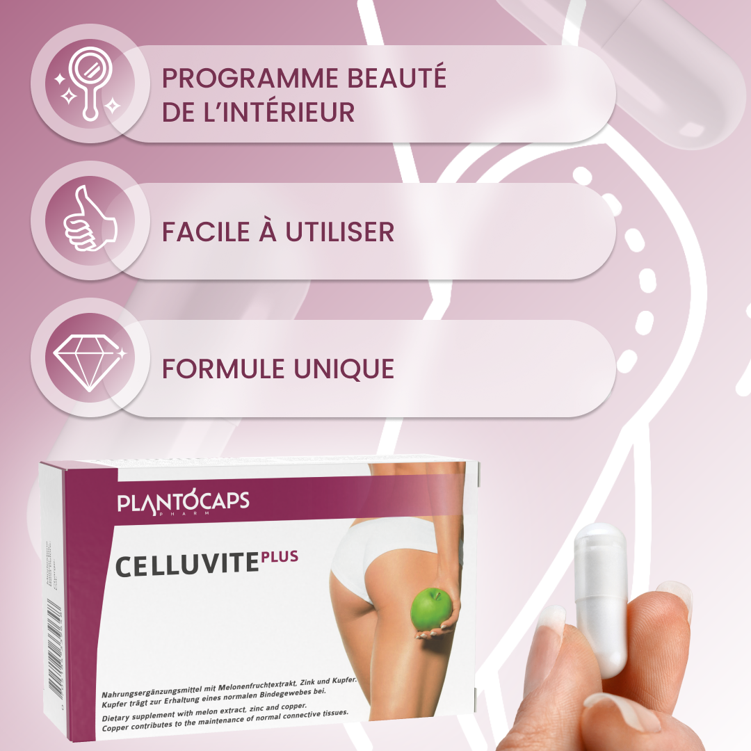 plantoCAPS CELLUVITE PLUS Capsules 60 pcs - Benefits