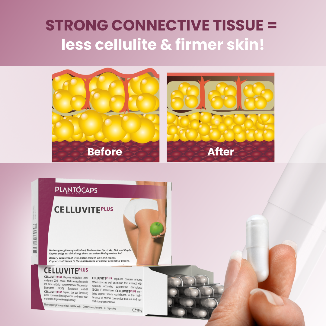 plantoCAPS CELLUVITE PLUS Capsules 60 pcs - Features