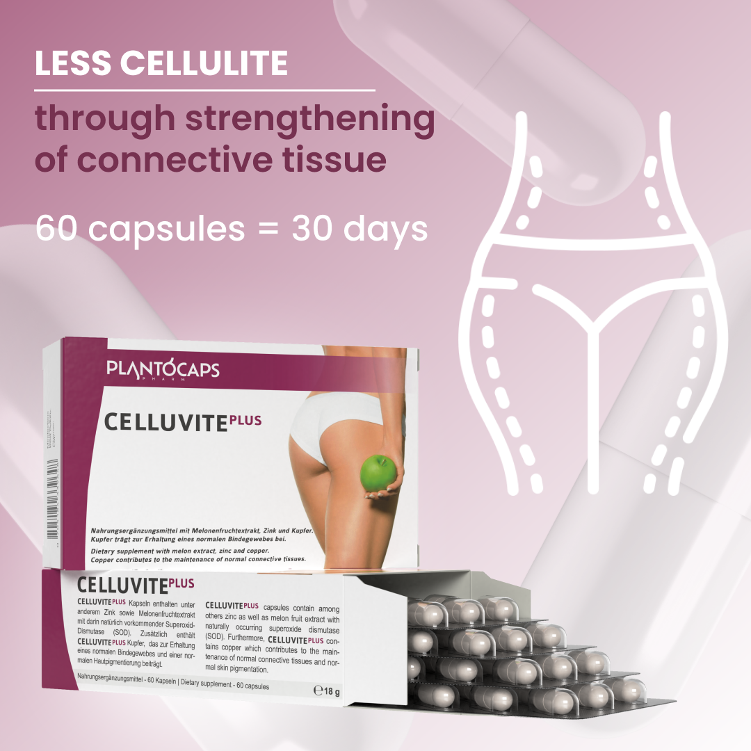 plantoCAPS CELLUVITE PLUS Capsules 60 pcs - Product