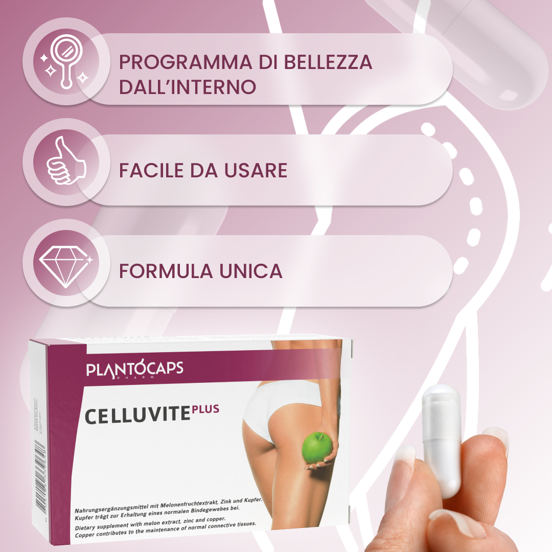 plantoCAPS CELLUVITE PLUS Capsules 60 pcs - Benefits