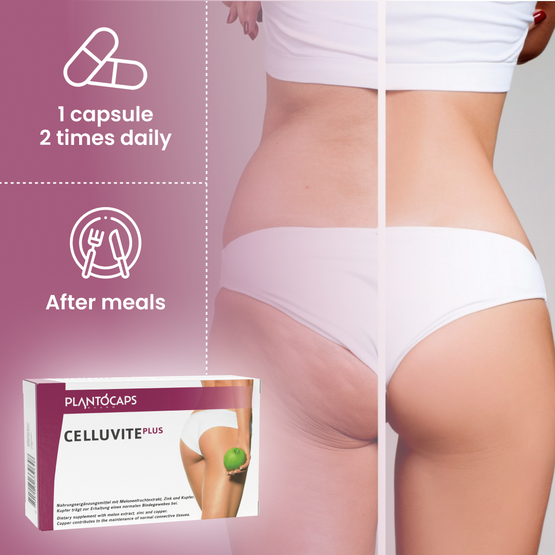 plantoCAPS CELLUVITE PLUS Capsules 60 pcs - Intake