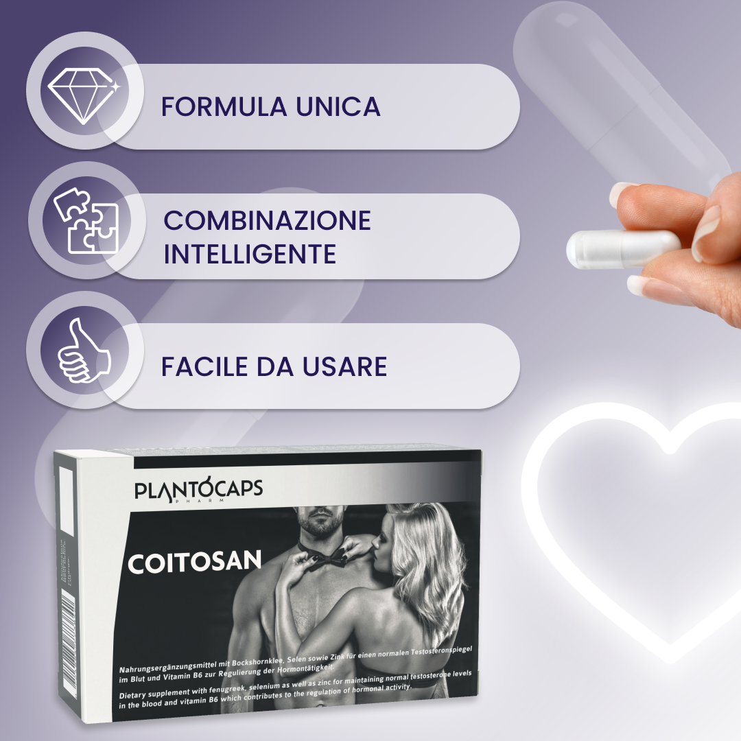 plantoCAPS COITOSAN Capsules 60 pcs - Benefits
