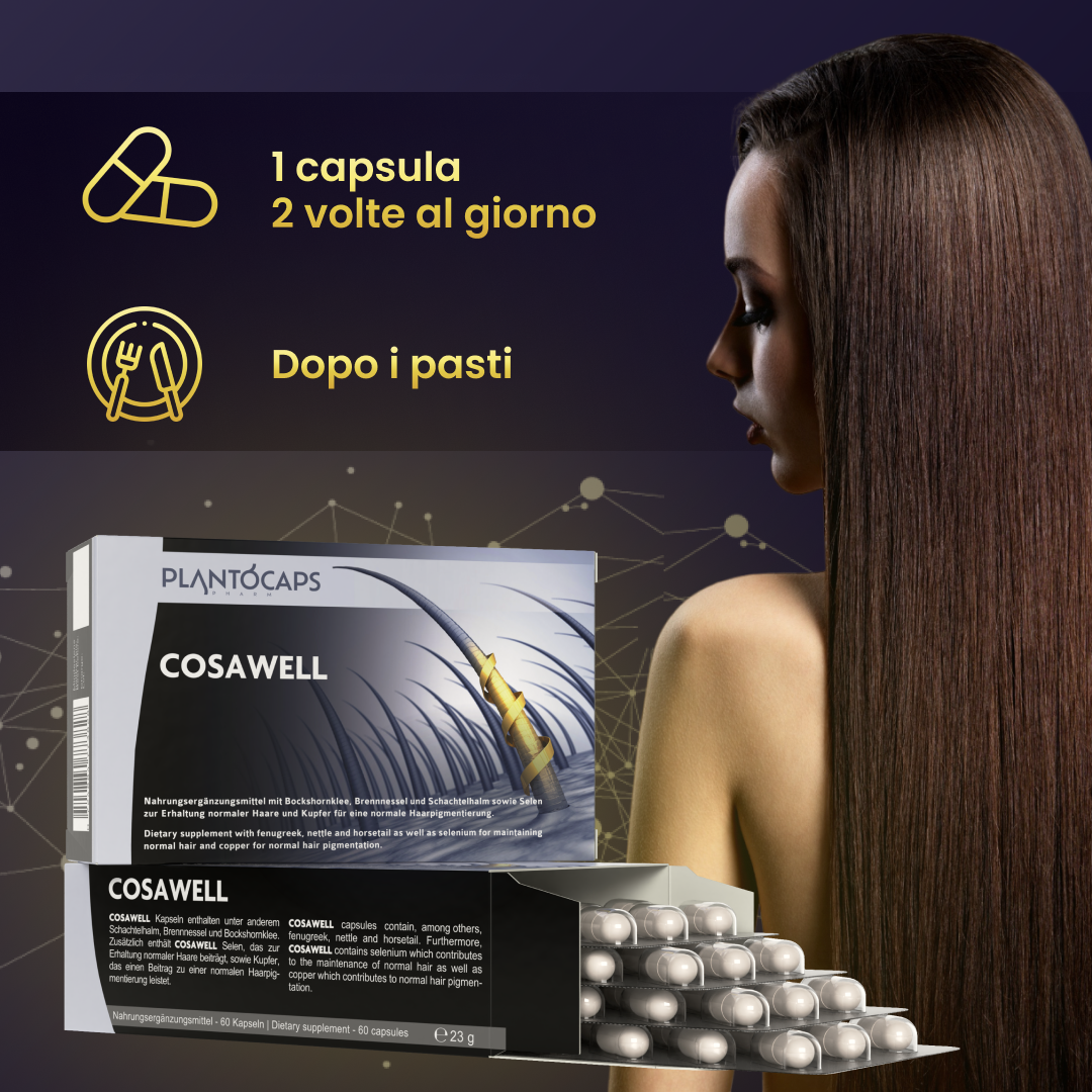 plantoCAPS COSAWELL Capsules 60 pcs - Intake