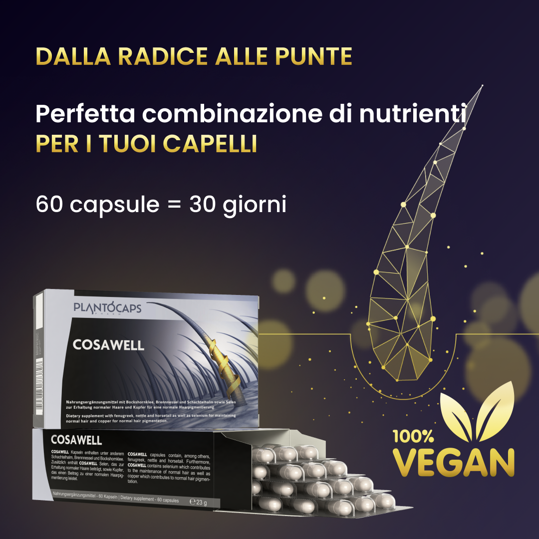 plantoCAPS COSAWELL Capsules 60 pcs - Product