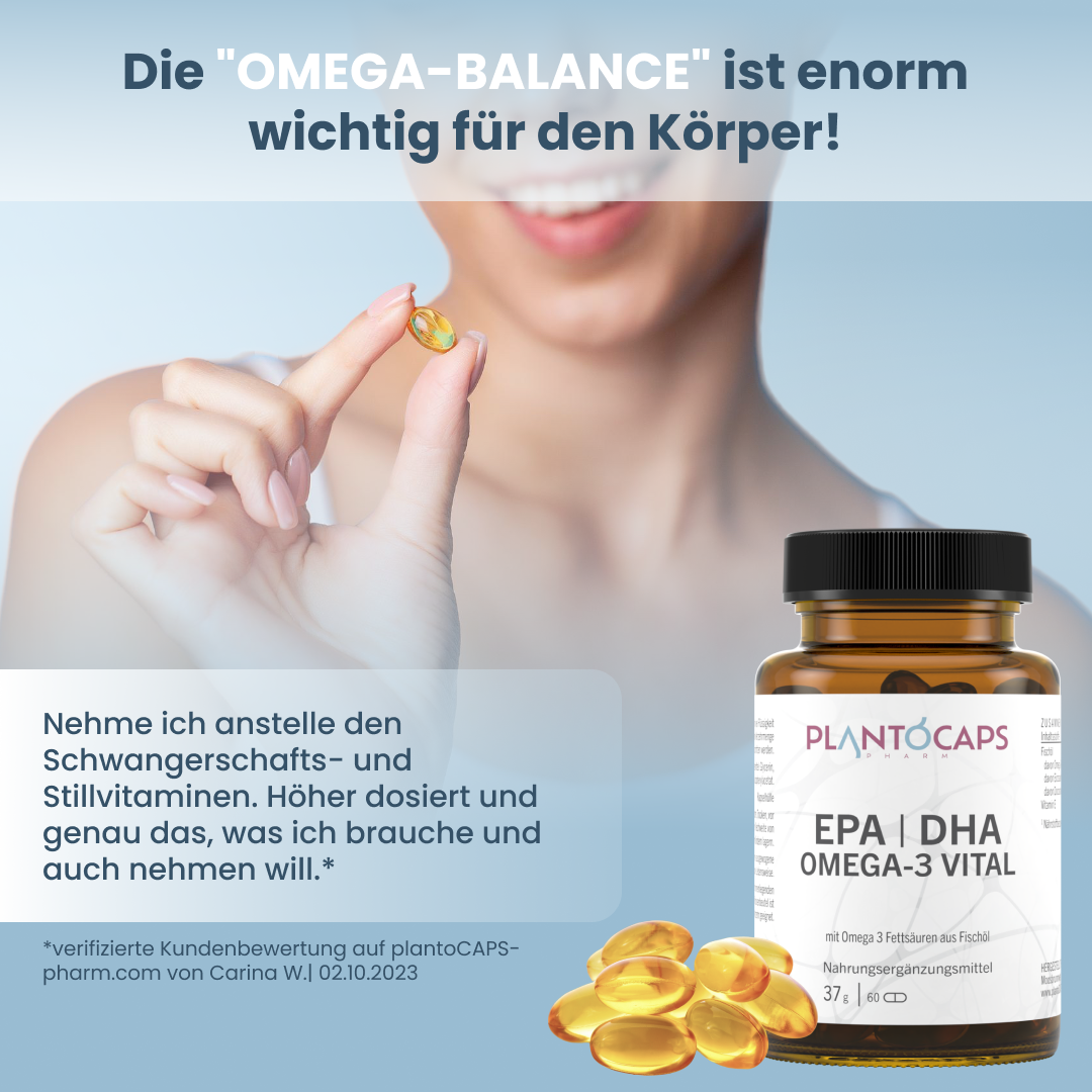 EPA | DHA OMEGA-3 VITAL Kapseln