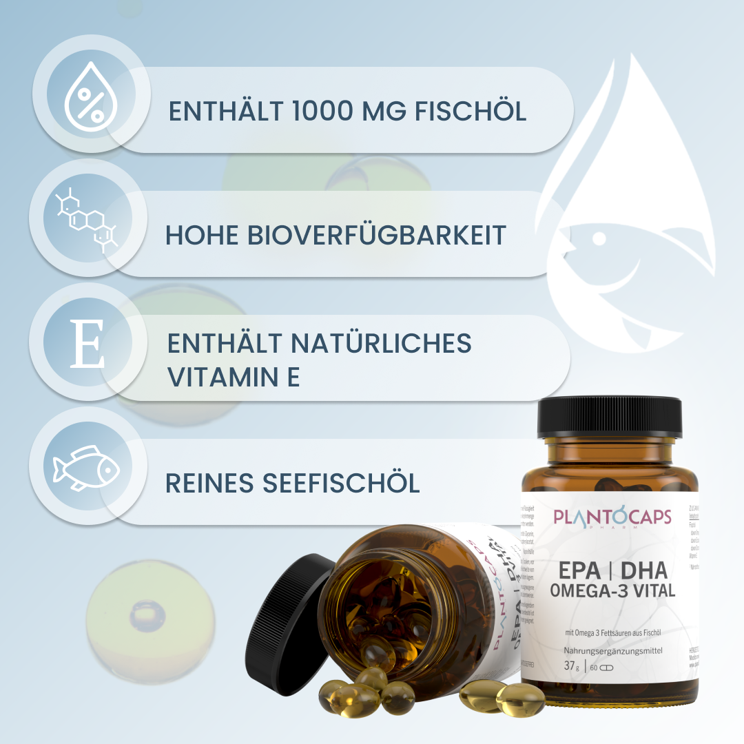 EPA | DHA OMEGA-3 VITAL Kapseln