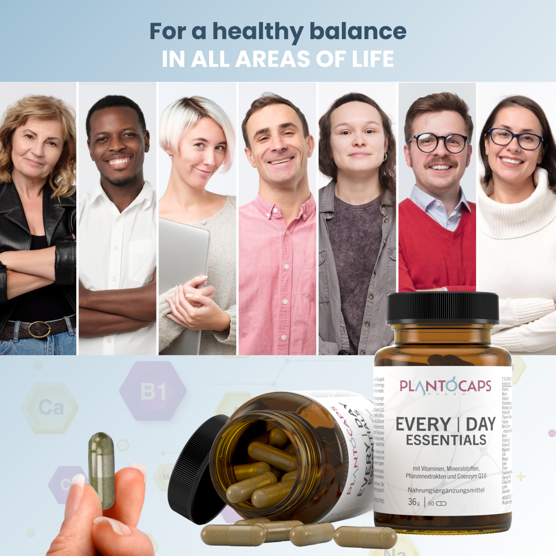 plantoCAPS EVERY DAY ESSENTIALS Capsules 60 pcs - Features