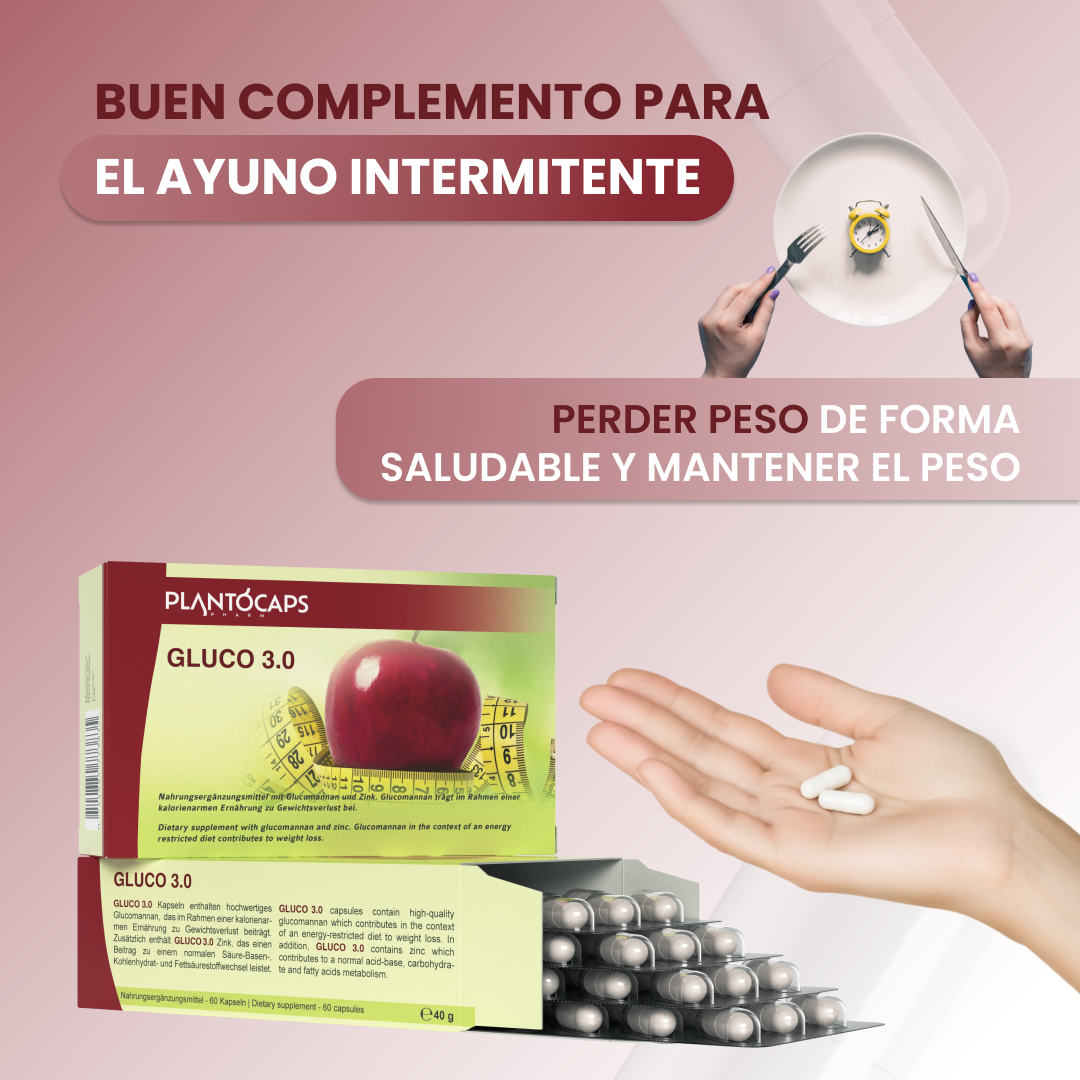 plantoCAPS GLUCO 3.0 Abnehmkapseln Capsules 60 pcs - Features