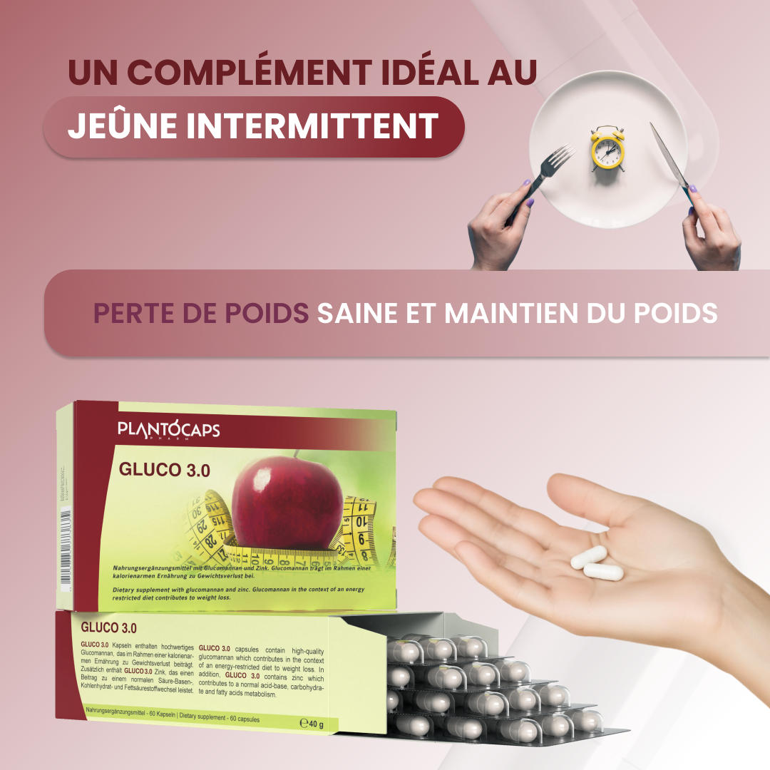 plantoCAPS GLUCO 3.0 Abnehmkapseln Capsules 60 pcs - Features
