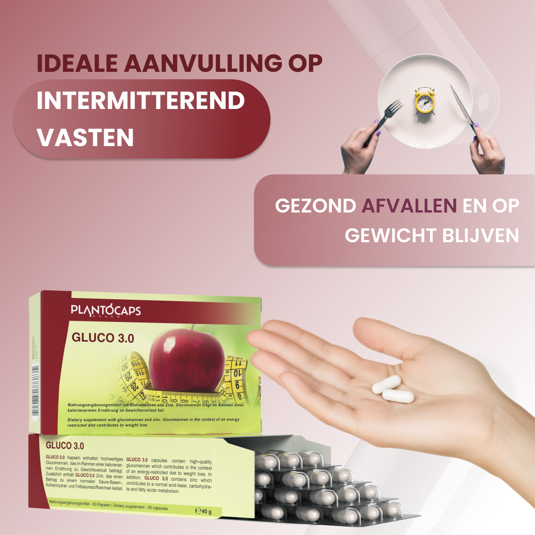 plantoCAPS GLUCO 3.0 Abnehmkapseln Capsules 60 pcs - Features