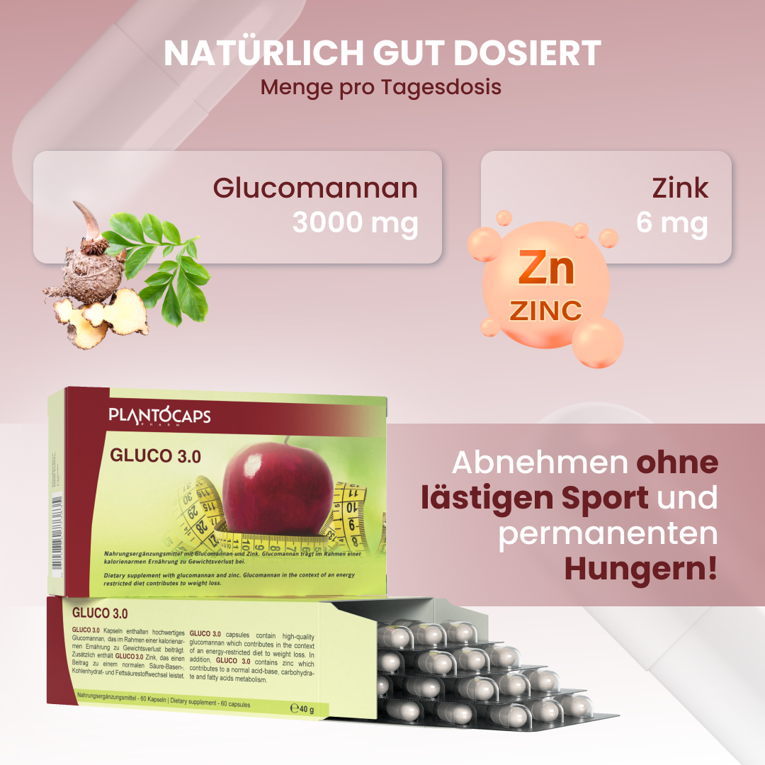 GLUCO 3.0 Abnehmkapseln