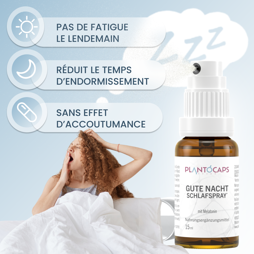 plantoCAPS GUTE NACHT SCHLAFSPRAY Spray 20 ml - Benefits