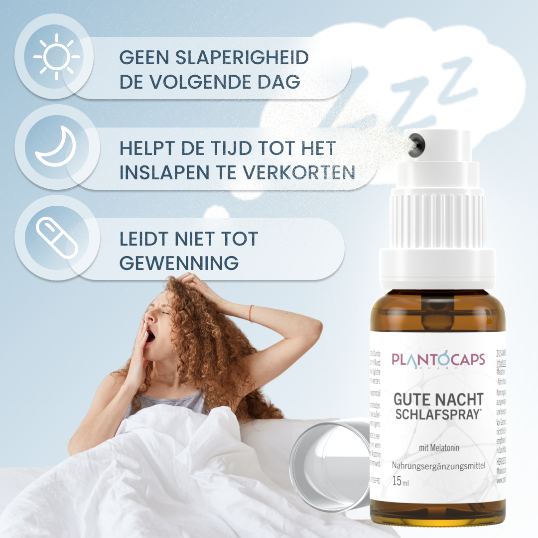 plantoCAPS GUTE NACHT SCHLAFSPRAY Spray 20 ml - Benefits
