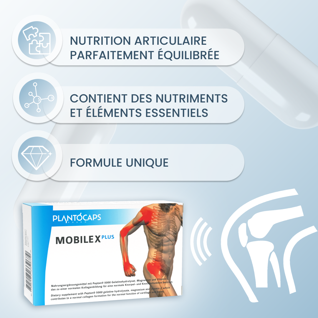 plantoCAPS MOBILEX PLUS Capsules 60 pcs - Benefits