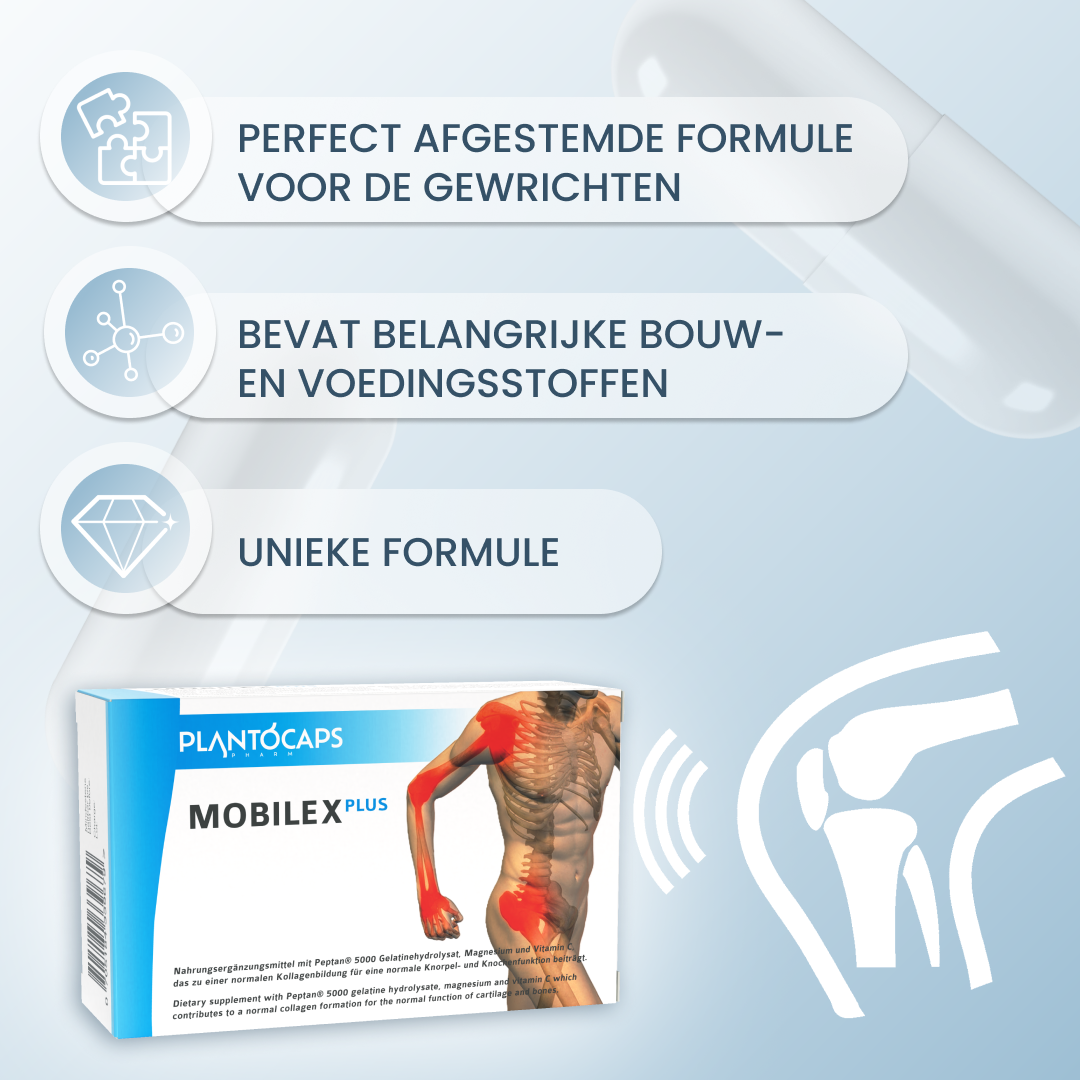 plantoCAPS MOBILEX PLUS Capsules 60 pcs - Benefits