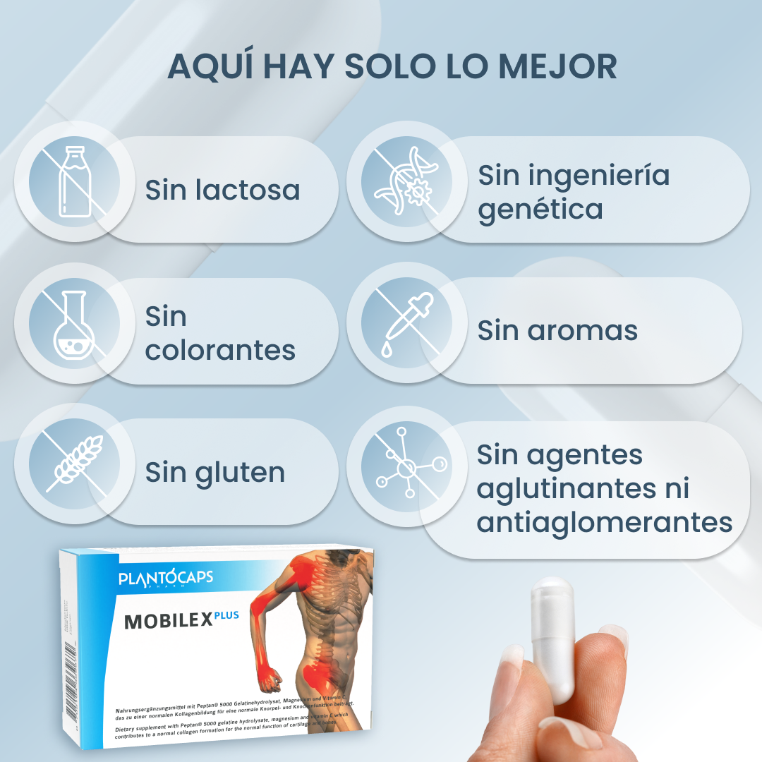 plantoCAPS MOBILEX PLUS Capsules 60 pcs - What's Inside