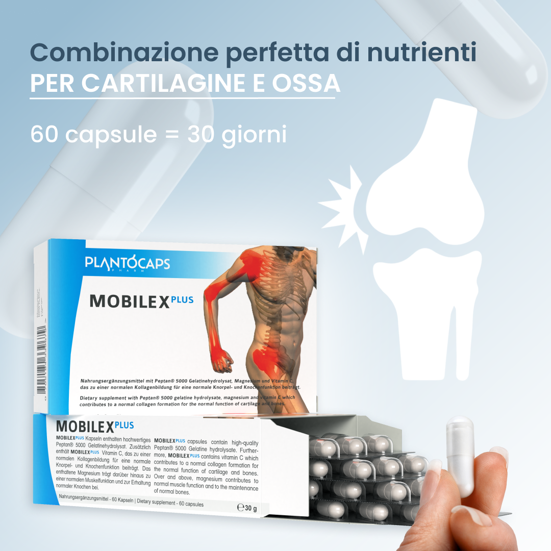 plantoCAPS MOBILEX PLUS Capsules 60 pcs - Product