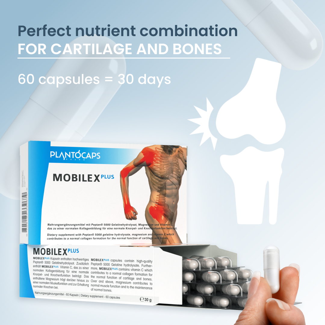plantoCAPS MOBILEX PLUS Capsules 60 pcs - Product