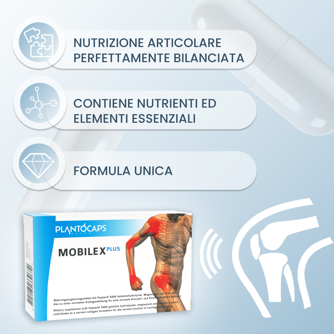 plantoCAPS MOBILEX PLUS Capsules 60 pcs - Benefits
