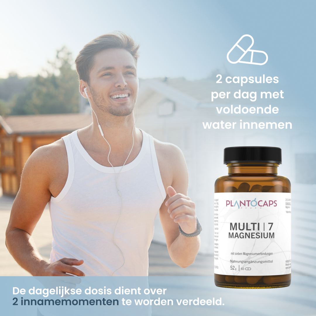 plantoCAPS MULTI 7 MAGNESIUM Capsules 60 pcs - Intake