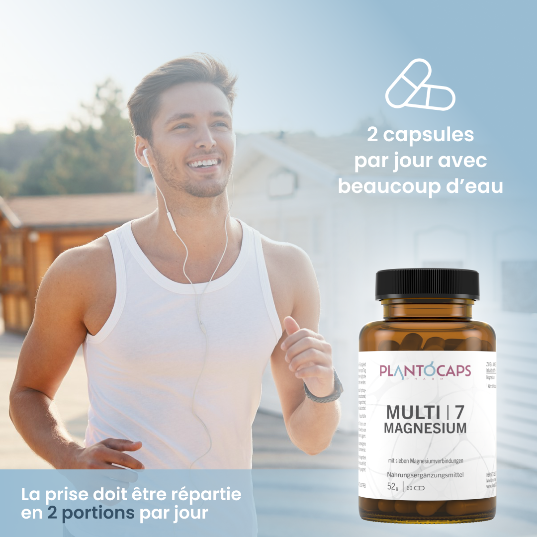plantoCAPS MULTI 7 MAGNESIUM Capsules 60 pcs - Intake