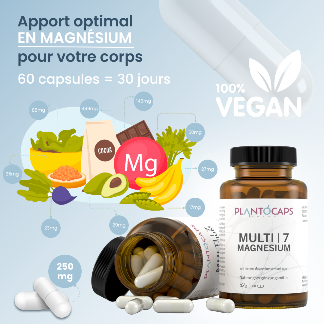plantoCAPS MULTI 7 MAGNESIUM Capsules 60 pcs - Product