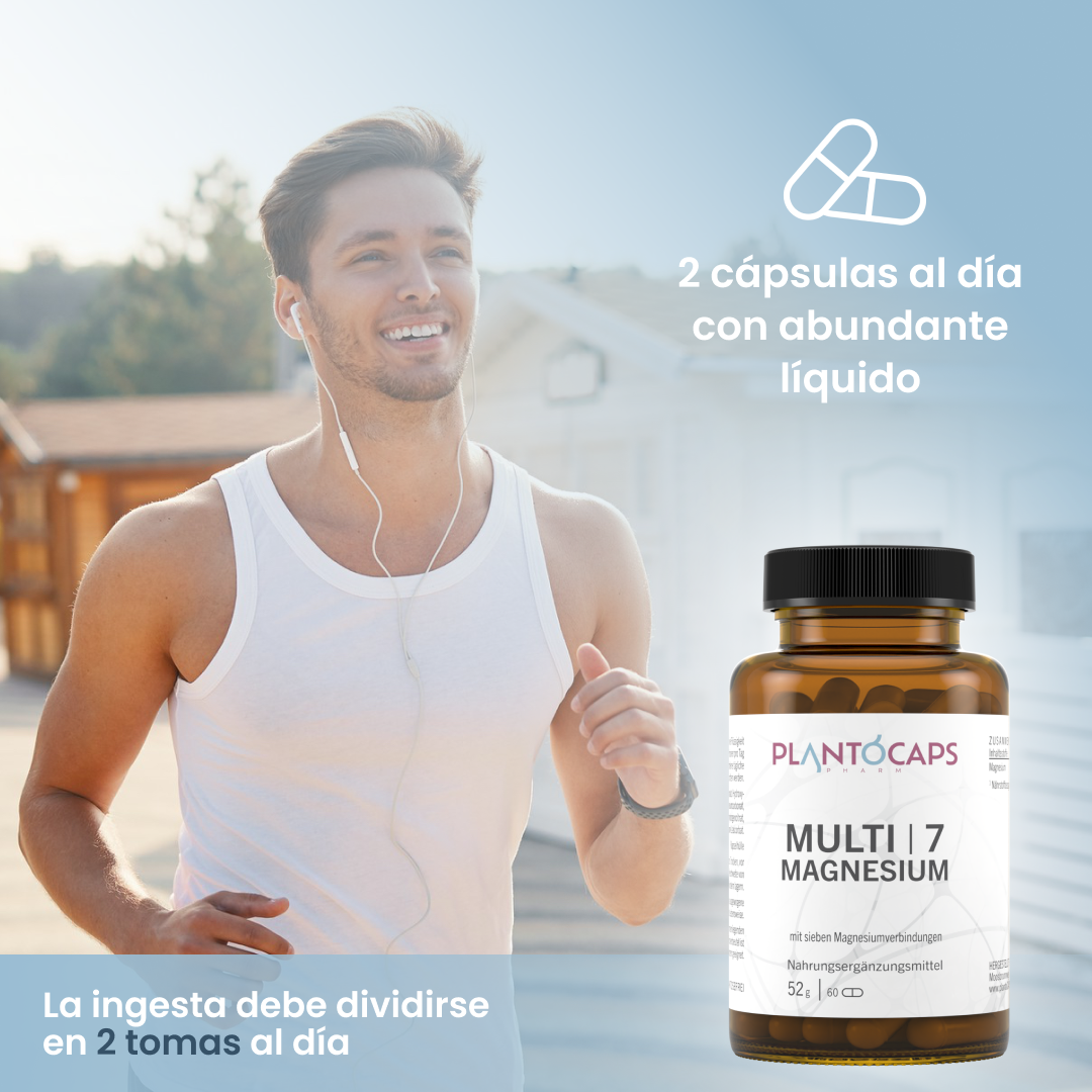 plantoCAPS MULTI 7 MAGNESIUM Capsules 60 pcs - Intake