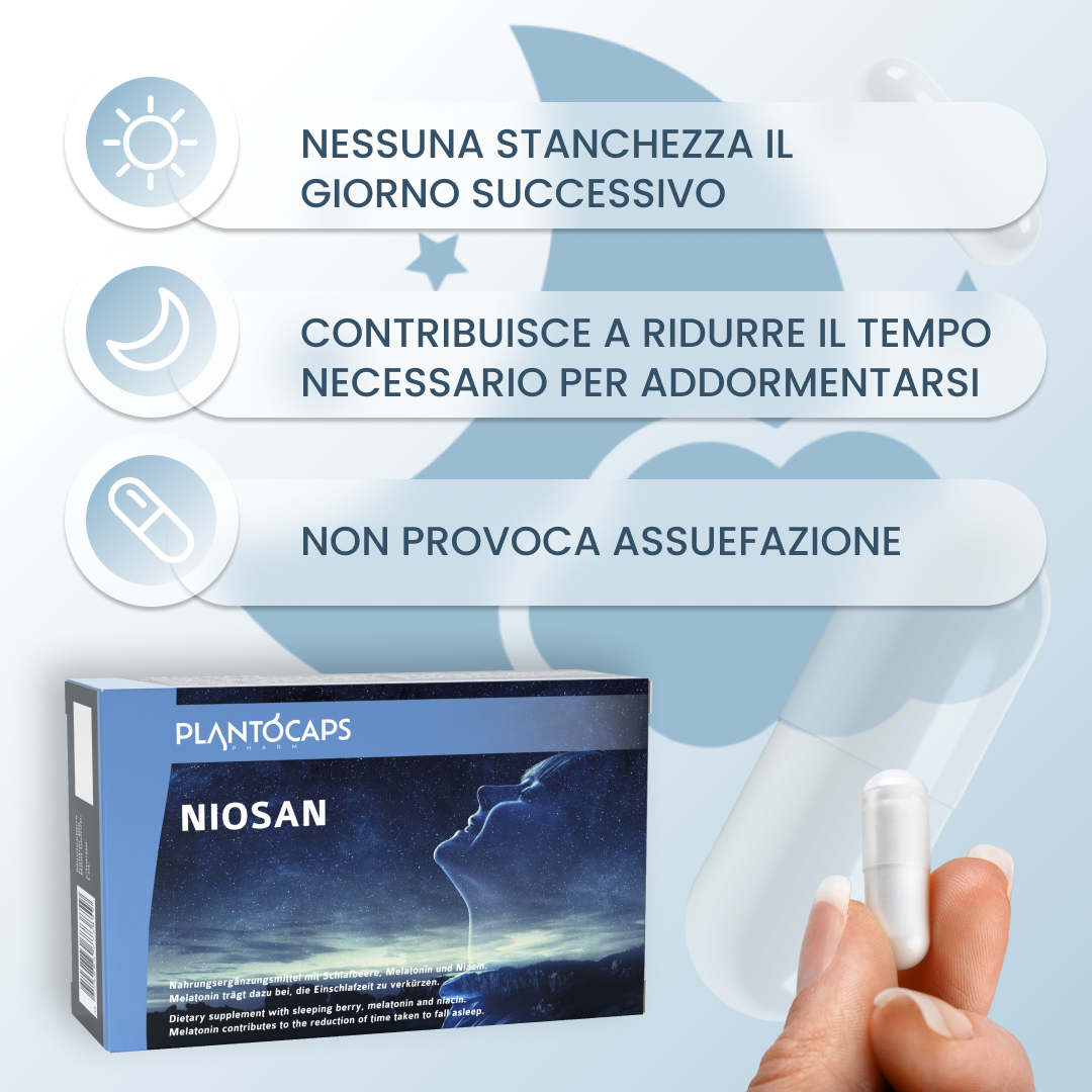 plantoCAPS NIOSAN Capsules 60 pcs - Benefits