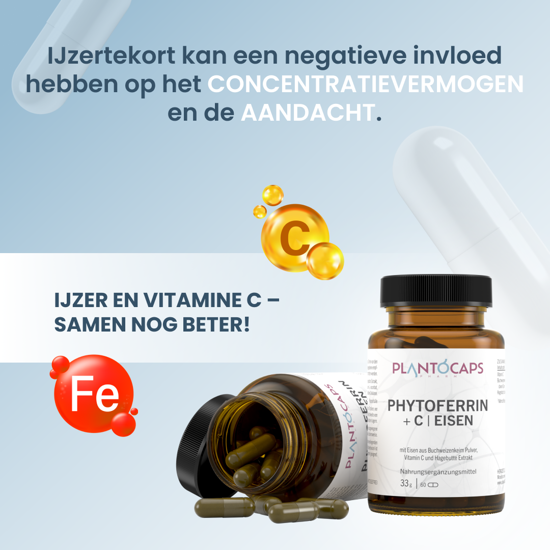 plantoCAPS PHYTOFERRIN +C EISEN Capsules 60 pcs - Features