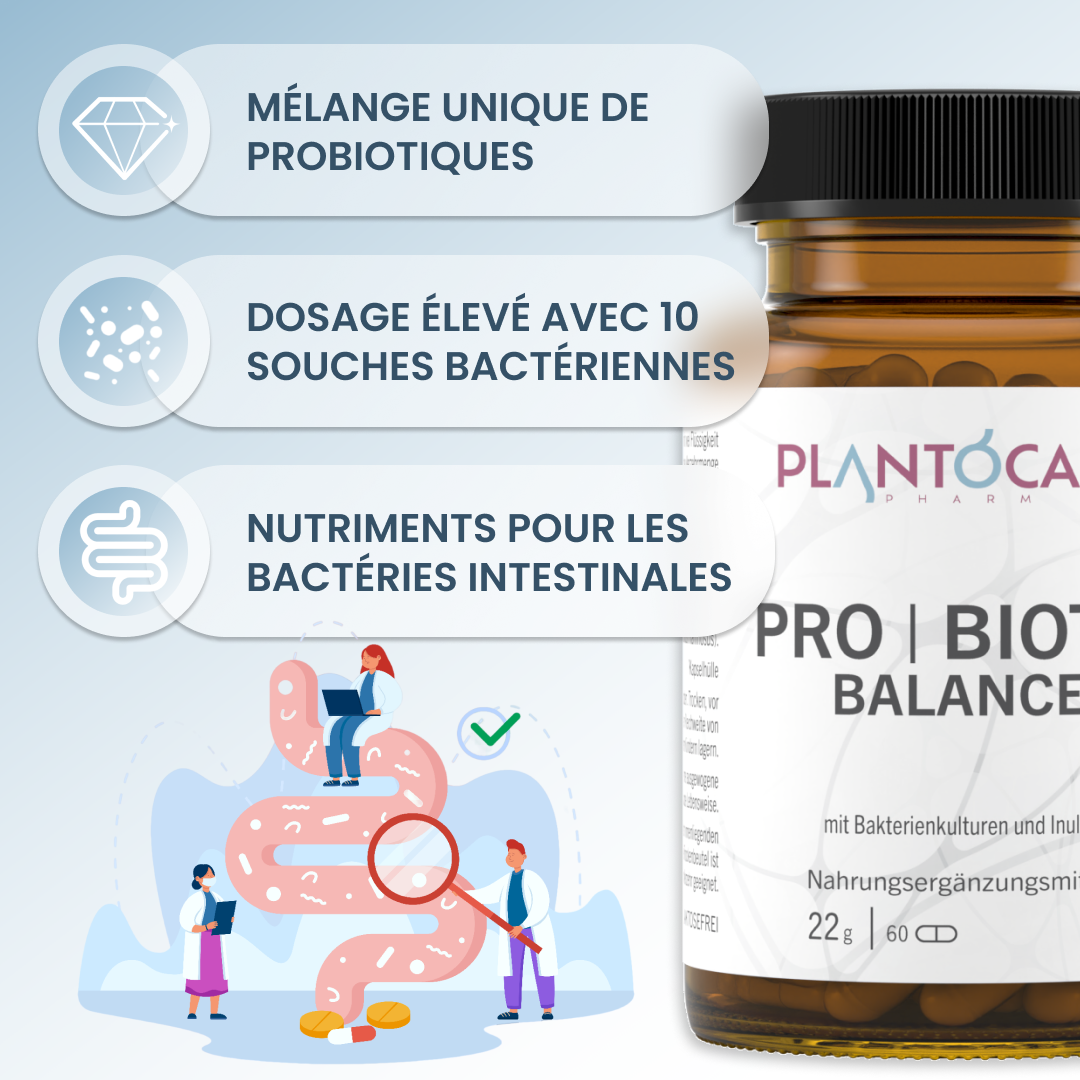 plantoCAPS PRO BIOTIC BALANCE Capsules 60 pcs - Benefits