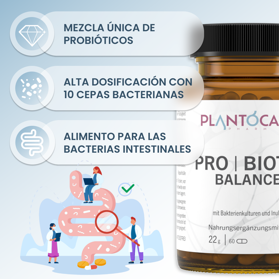 plantoCAPS PRO BIOTIC BALANCE Capsules 60 pcs - Benefits