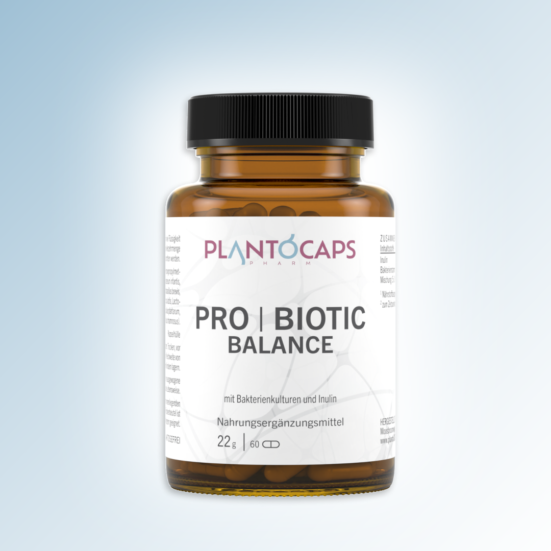 plantoCAPS PRO BIOTIC BALANCE Capsules 60 pcs - Product Image