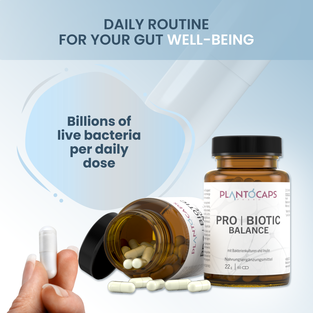 plantoCAPS PRO BIOTIC BALANCE Capsules 60 pcs - Features