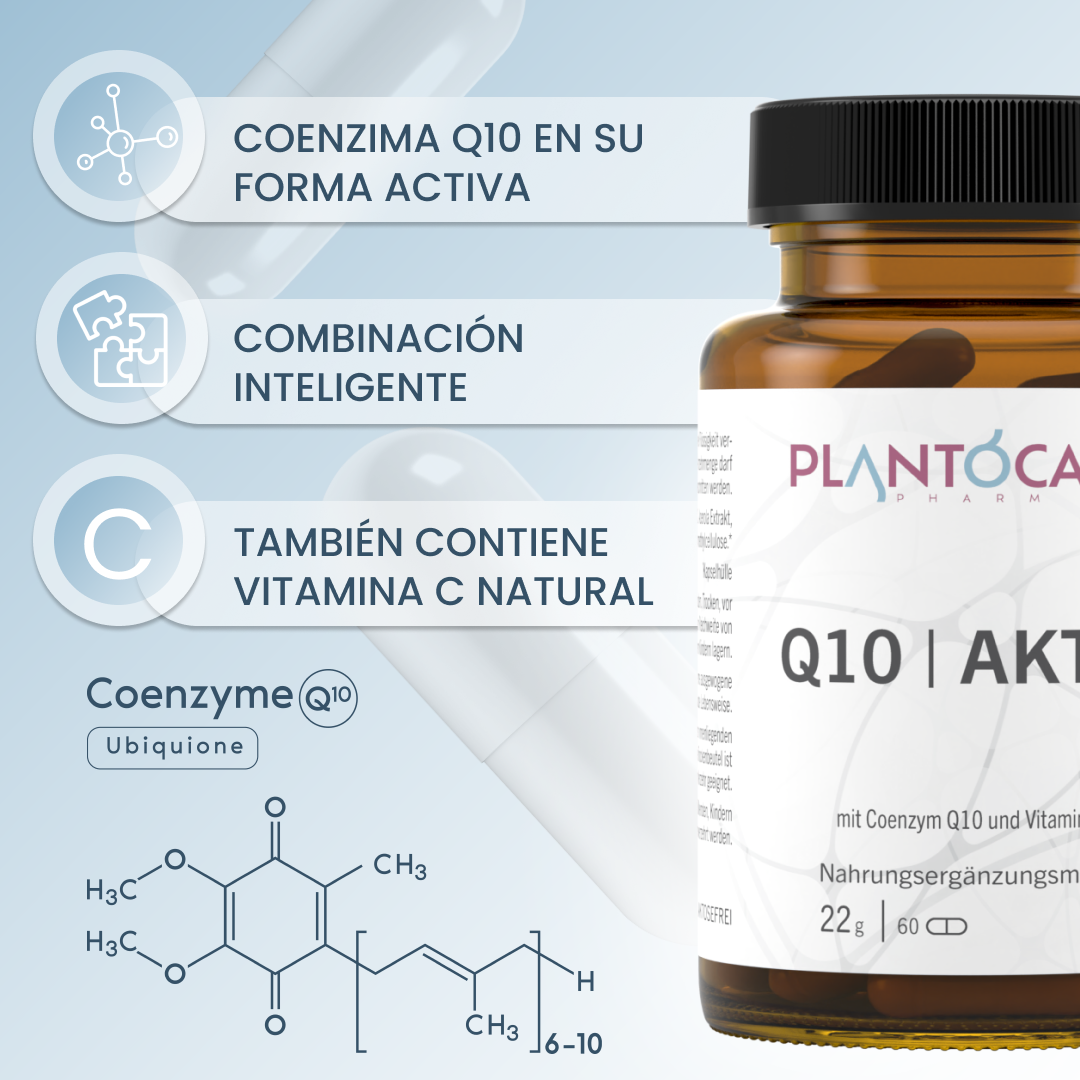 plantoCAPS Q10 AKTIV Capsules 60 pcs - Benefits