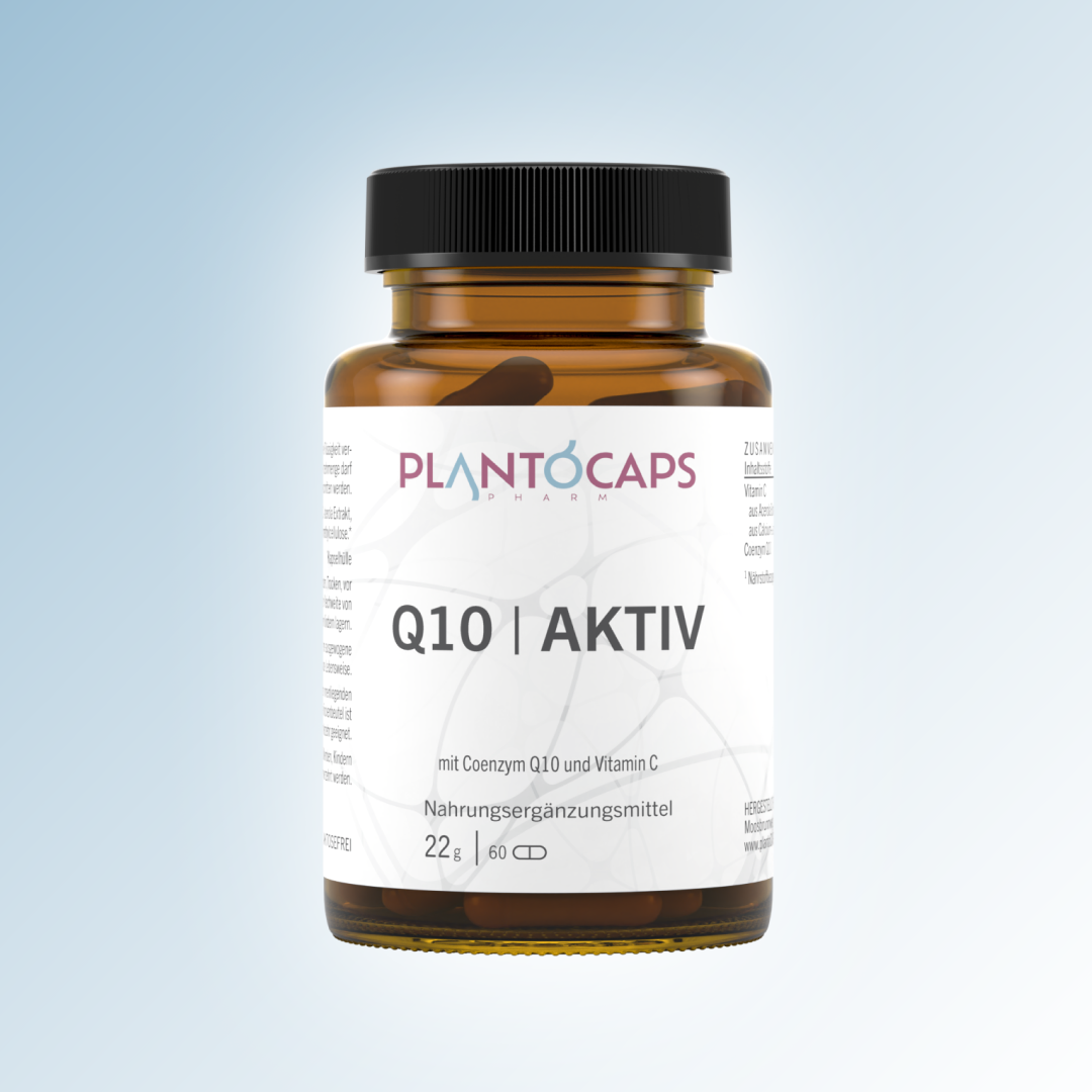 plantoCAPS Q10 AKTIV Capsules 60 pcs - Product Image