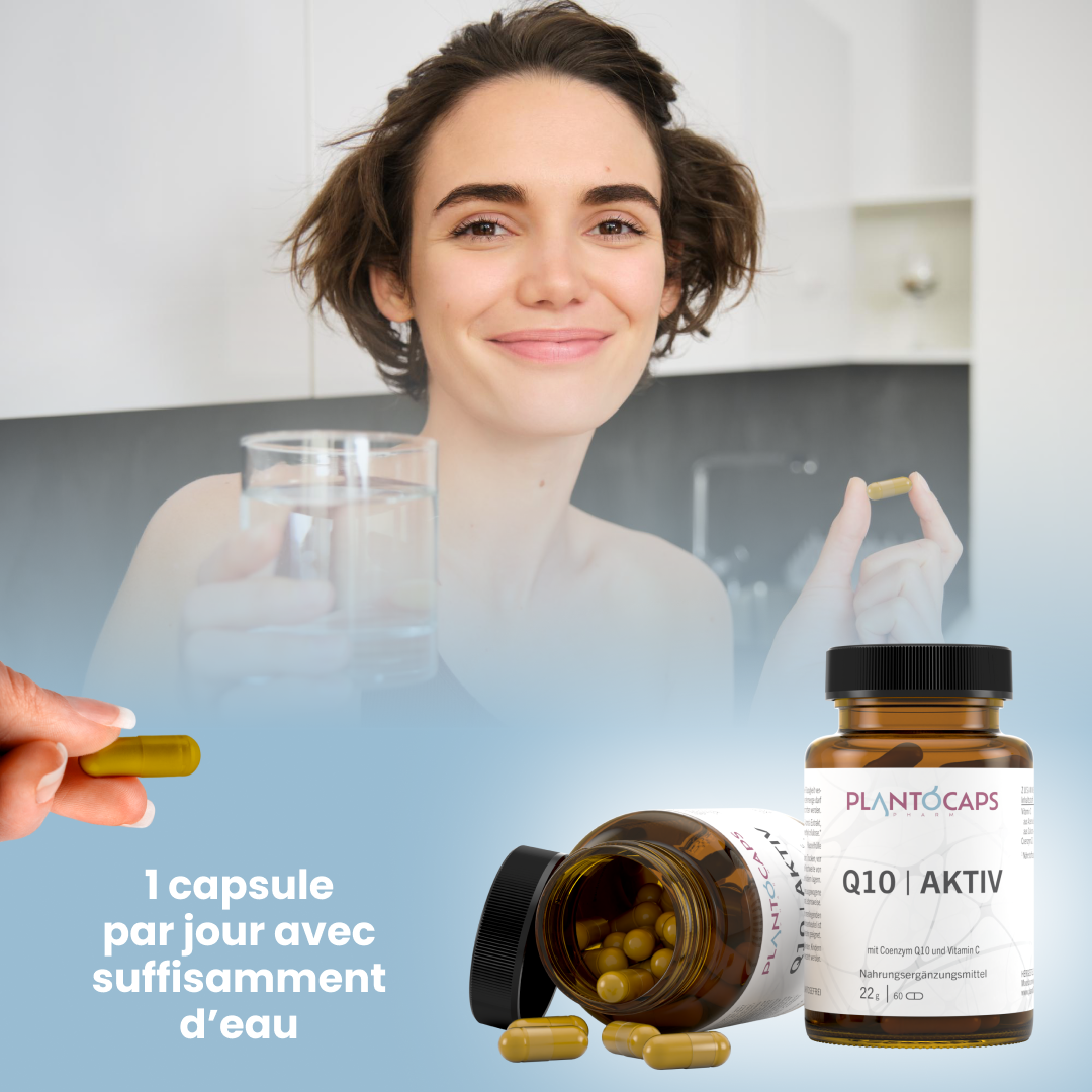 plantoCAPS Q10 AKTIV Capsules 60 pcs - Intake