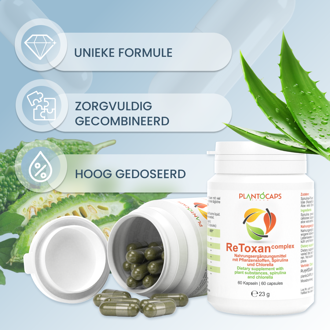 plantoCAPS ReToxan complex Capsules 60 pcs - Benefits